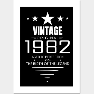 Vintage 1982 - Birthday Gift Posters and Art